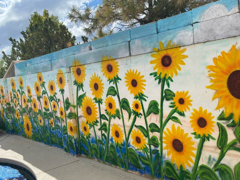 Poolside Mural